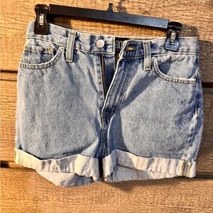 BDG Light Blue Jean Shorts